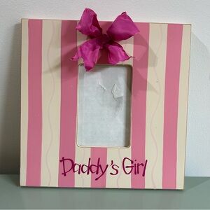 GENDER REVEAL 🎀 Daddy’s Girl picture frame baby shower girl birthday father day